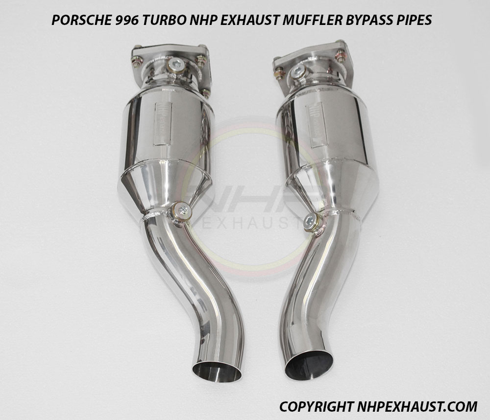 Porsche 996 Turbo NHP Muffler Bypass Exhaust System