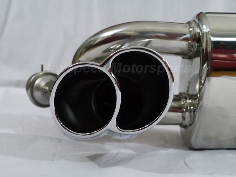 NHP Exhaust with Sound Valves fits Porsche 996 Turbo